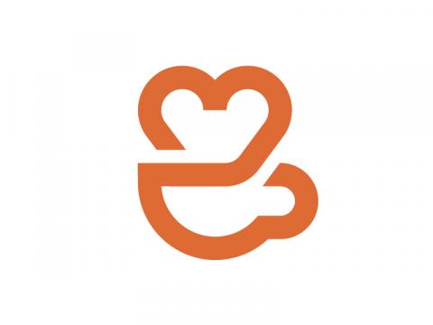 Love Coffee Minimalist Logo